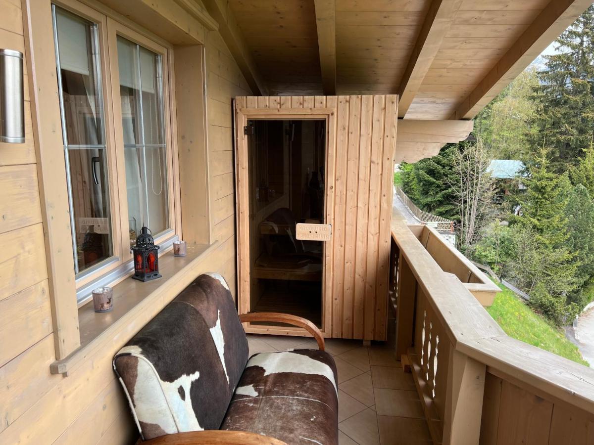 Ferienhaus Zillertal Panorama Blick Balkon Sauna Zellberg エクステリア 写真