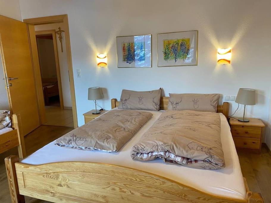 Ferienhaus Zillertal Panorama Blick Balkon Sauna Zellberg エクステリア 写真
