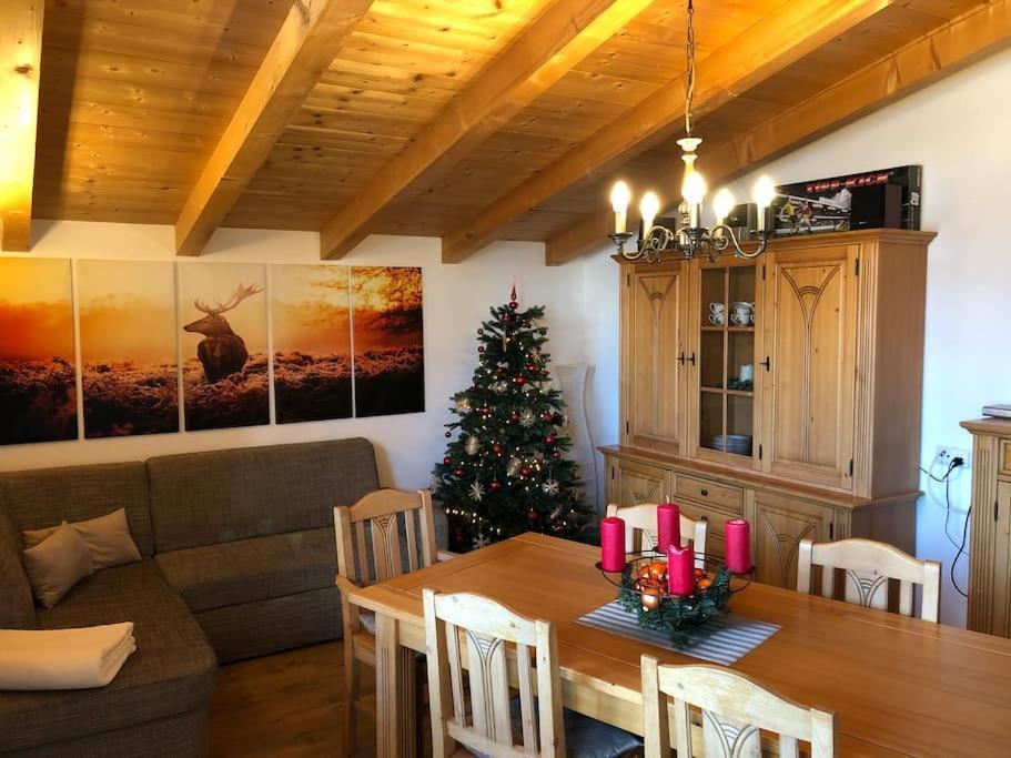Ferienhaus Zillertal Panorama Blick Balkon Sauna Zellberg エクステリア 写真