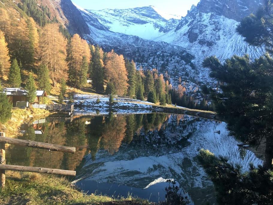Ferienhaus Zillertal Panorama Blick Balkon Sauna Zellberg エクステリア 写真