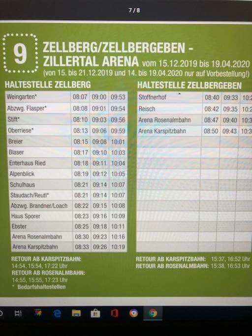 Ferienhaus Zillertal Panorama Blick Balkon Sauna Zellberg エクステリア 写真